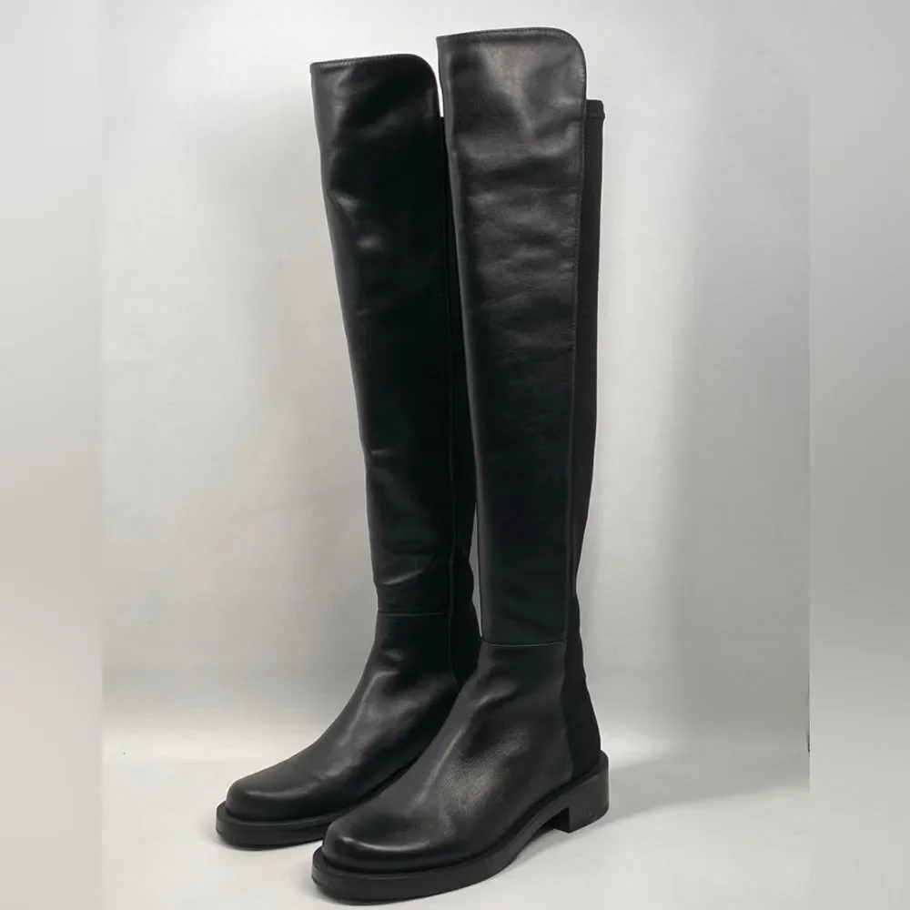 Stuart Weitzman Leather Over-The-Knee Boots size 6